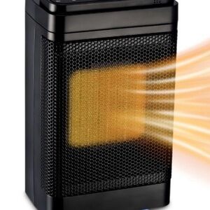 Black Portable Heater